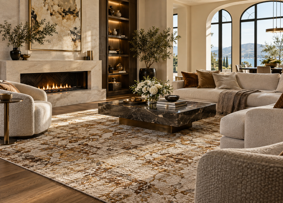 How Luxury Rugs Can Elevate High-End Home Interiors
